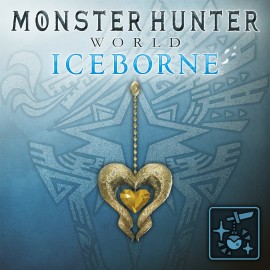 Pendant: Topaz Kulve Heart - Monster Hunter: World PS4