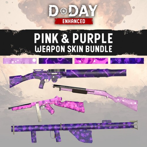 D-Day Enhanced - Pink & Purple Weapon Skin Bundle PS5