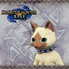 Monster Hunter Rise - "Spiked Collar" Palico layered armor piece PS4 & PS5