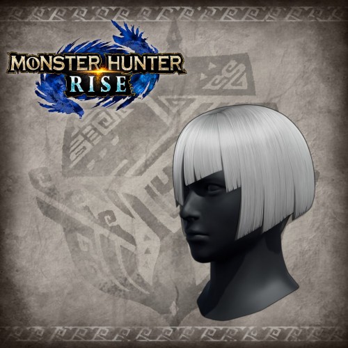 Monster Hunter Rise - "Asymmetric Cut" hairstyle PS4 & PS5