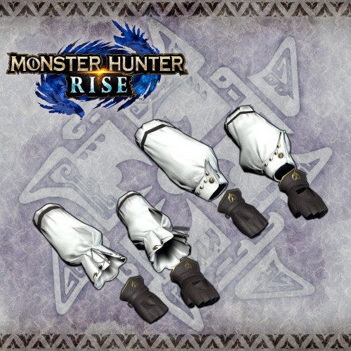 Monster Hunter Rise - "Swallow Gloves" Hunter layered armor piece PS4 & PS5