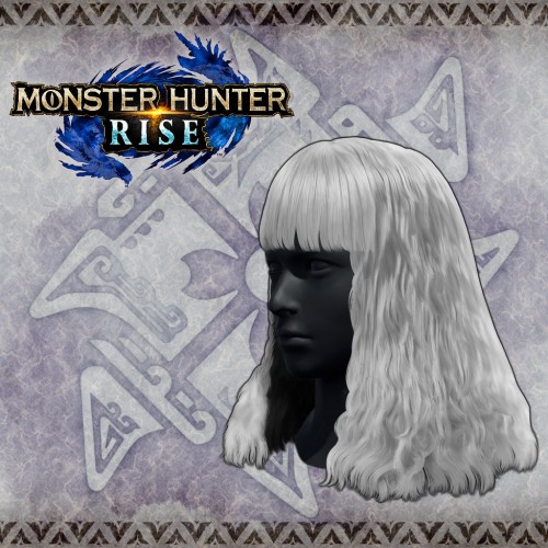 Monster Hunter Rise - "Beachy Waves" hairstyle PS4 & PS5