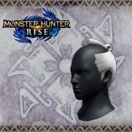 Monster Hunter Rise - "Topknot Soul" hairstyle PS4 & PS5