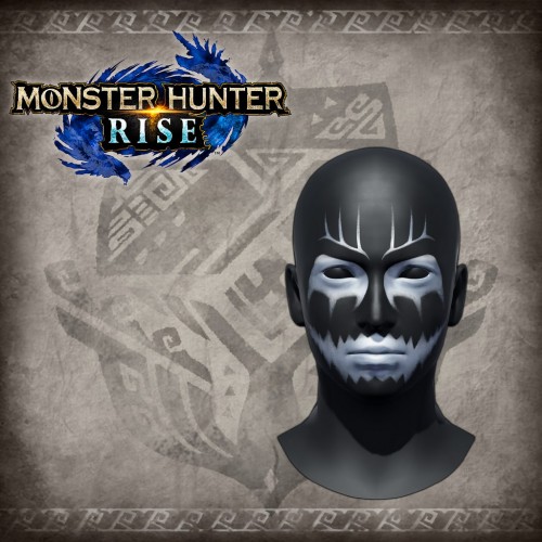 Monster Hunter Rise - "Ghost" face paint PS4 & PS5