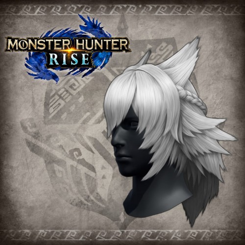 Monster Hunter Rise - "Fluffy Long" hairstyle PS4 & PS5