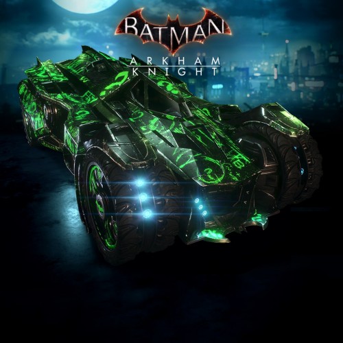 Batman: Arkham Knight Riddler Themed Batmobile Skin PS4