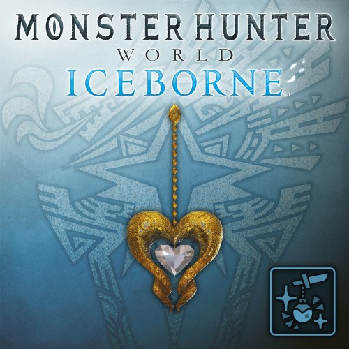 Pendant: Crystal Kulve Heart - Monster Hunter: World PS4