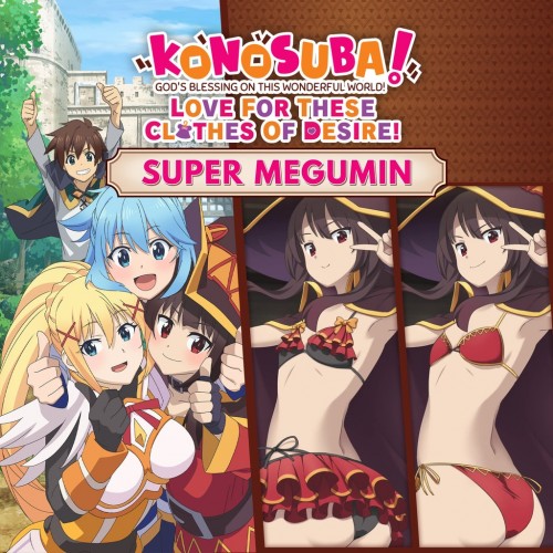 KonoSuba: God's Blessing on this Wonderful World! Love For These Clothes Of Desire! - Megumin Special Swimsuit - KONOSUBA - God's Blessing on this Wonderful World! Love For These Clothes Of Desire! PS4