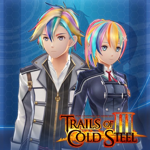 Trails of Cold Steel III: Rainbow Hair Set - The Legend of Heroes: Trails of Cold Steel III PS4