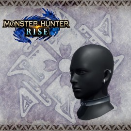 Monster Hunter Rise - "Leather Choker" Hunter layered armor piece PS4 & PS5