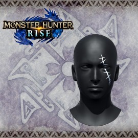 Monster Hunter Rise - "Stitches" face paint PS4 & PS5