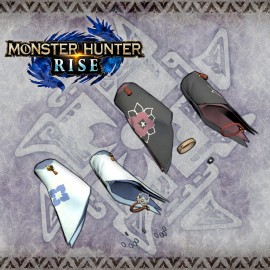 Monster Hunter Rise - "Floral Sleeves" Hunter layered armor piece PS4 & PS5