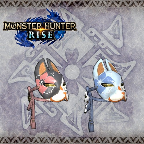 Monster Hunter Rise - "Floral Mask" Hunter layered armor piece PS4 & PS5