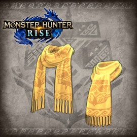 Monster Hunter Rise - "Fall Scarf" Hunter layered Armor Piece PS4 & PS5