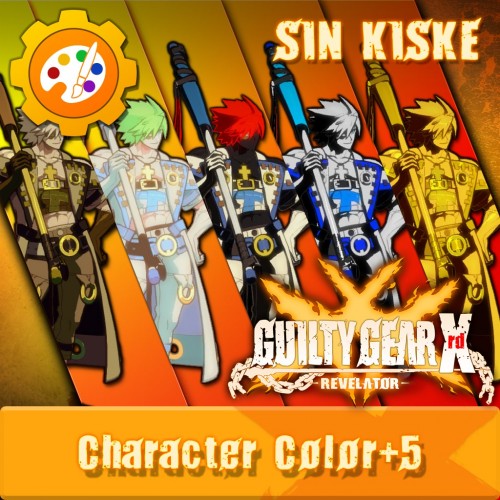 GGXR - Additional Character Colors 'Sin' [Cross-Buy] - Guilty Gear Xrd -Revelator- PS4