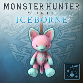 Pendant: Pink Felyne Teddy - Monster Hunter: World PS4