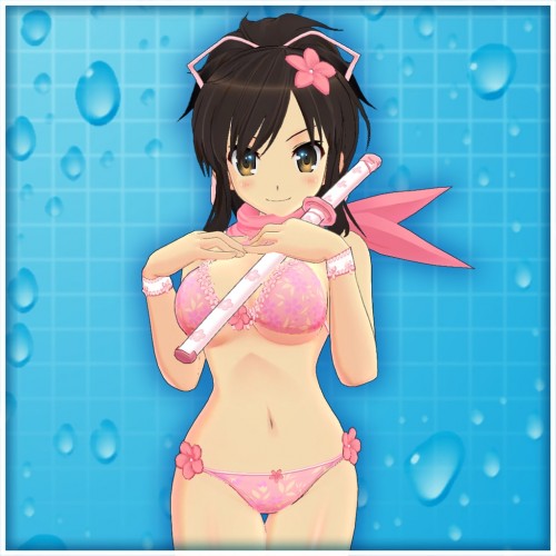 Asuka's Sakura Swimsuit - Senran Kagura PEACH BEACH SPLASH PS4