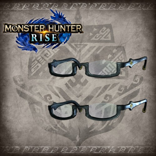 Monster Hunter Rise - "Relunea Glasses" Hunter layered armor piece PS4 & PS5