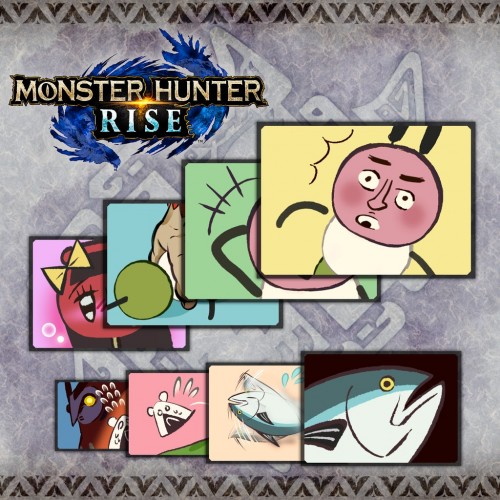 Monster Hunter Rise - "Special Stickers 5" sticker set PS4 & PS5