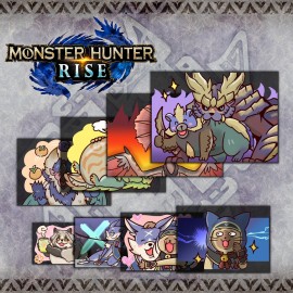 Monster Hunter Rise - "Special Stickers 1" sticker set PS4 & PS5