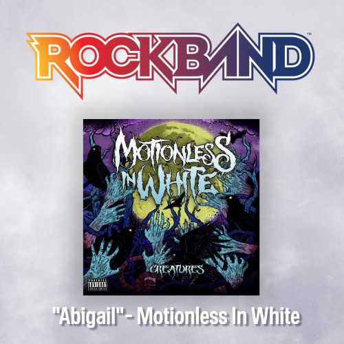 'Abigail'- Motionless In White - Rock Band 4 PS4