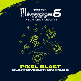 Monster Energy Supercross 6 - Customization Pack Pixel Blast - Monster Energy Supercross - The Official Videogame 6 PS4 & PS5