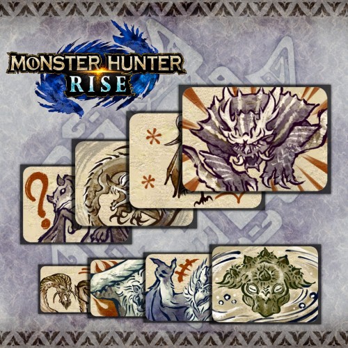 Monster Hunter Rise - "Special Stickers 7" sticker set PS4 & PS5