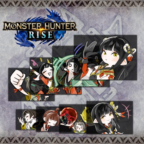 Monster Hunter Rise - "Special Stickers 4" sticker set PS4 & PS5