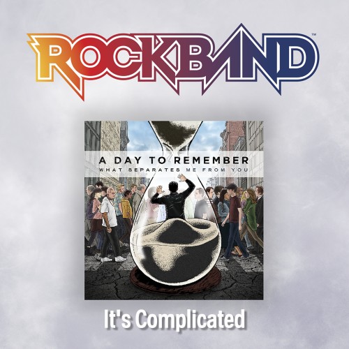 'It's Complicated' - A Day to Remember - Rock Band 4 PS4