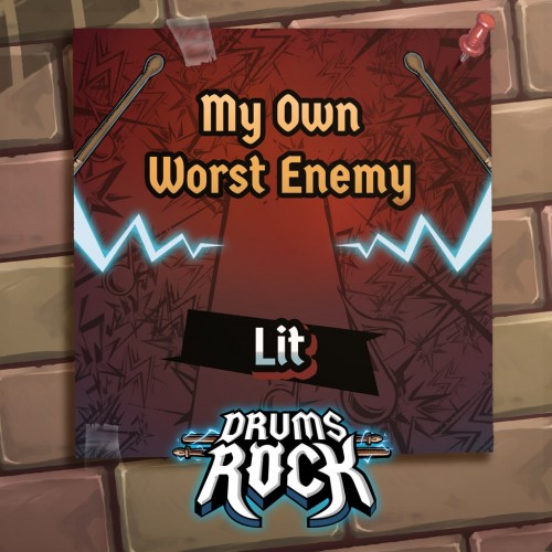 Drums Rock: Lit - 'My Own Worst Enemy' PS5