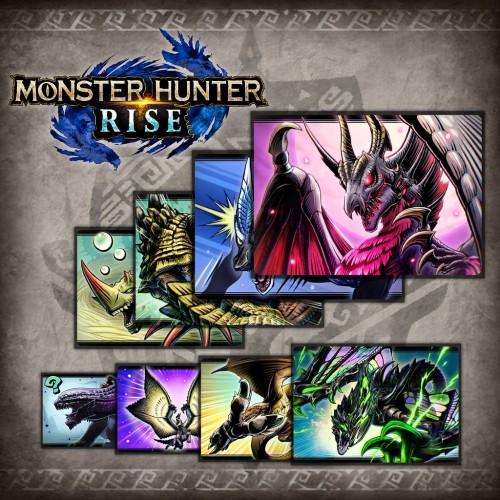 Monster Hunter Rise - "Special Stickers 13" sticker set PS4 & PS5