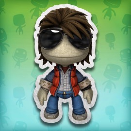 LBP 3 Back to the Future Marty McFly 1985 Costume - LittleBigPlanet3 PS4