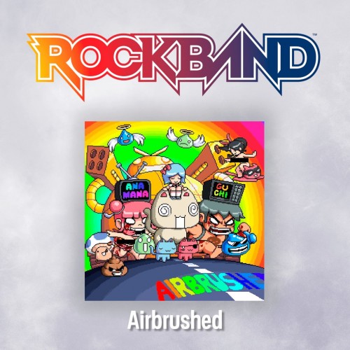 'Airbrushed' - Anamanaguchi - Rock Band 4 PS4