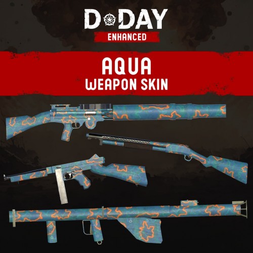 D-Day Enhanced - Aqua Weapon Skin PS5