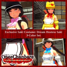 Exclusive Saki Costume: Dream Hostess Saki 3-Color Set - ONEE CHANBARA ORIGIN PS4