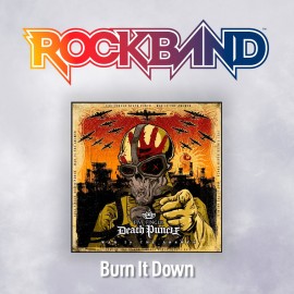 'Burn It Down' - Five Finger Death Punch - Rock Band 4 PS4