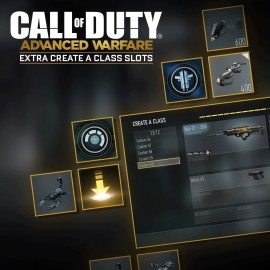 Call of Duty: Advanced Warfare CREATE A CLASS SLOTS RP PS4