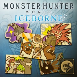 Sticker Set: Lynian Set - Monster Hunter: World PS4