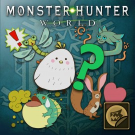 Sticker Set: Endemic Life Set - Monster Hunter: World PS4