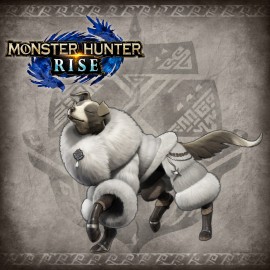 Monster Hunter Rise - "Canyne Fluffy Fur" Palamute layered armor set PS4 & PS5