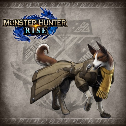 Monster Hunter Rise - "Canyne Fall" Palamute Layered Armor Set PS4 & PS5