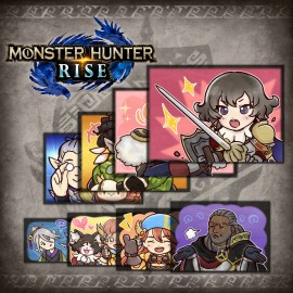 Monster Hunter Rise - "Special Stickers 9" sticker set PS4 & PS5