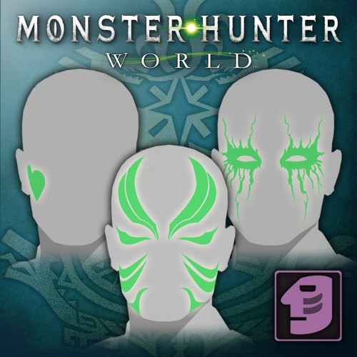 Additional Face Paint Bundle - Monster Hunter: World PS4