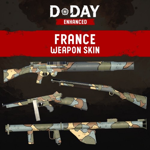 D-Day Enhanced - France Weapon Skin PS5