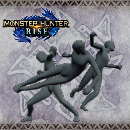 Monster Hunter Rise - "Attack" pose set PS4 & PS5