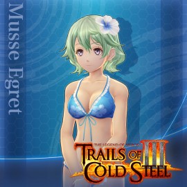 Trails of Cold Steel III: Musse's 'Coquettish Blue' Costume - The Legend of Heroes: Trails of Cold Steel III PS4