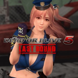 DOA5LR Newcomer Police Costume - Honoka - DEAD OR ALIVE 5 Last Round PS4