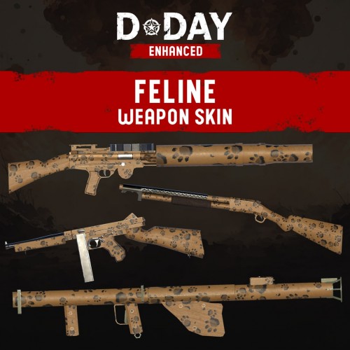 D-Day Enhanced - Feline Weapon Skin PS5