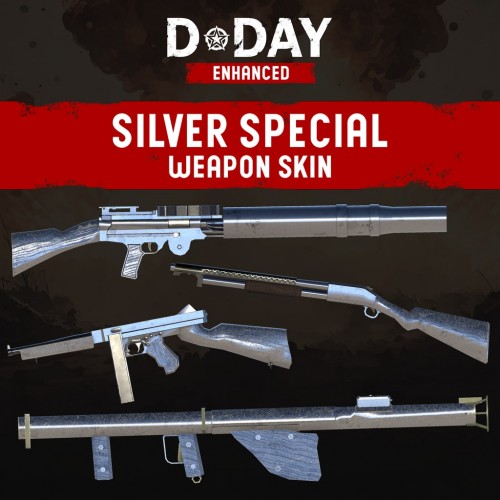 D-Day Enhanced - Silver Special Weapon Skin PS5