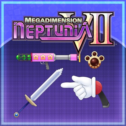 Gold Third Trial Weapon Pack - Megadimension Neptunia VII PS4